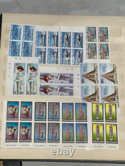 CMMY23 Papua New Guinea 1961 1986 mostly mint unhinged in blocks of 4