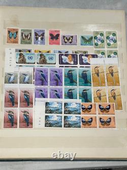 CMMY23 Papua New Guinea 1961 1986 mostly mint unhinged in blocks of 4