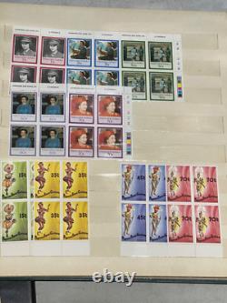 CMMY23 Papua New Guinea 1961 1986 mostly mint unhinged in blocks of 4