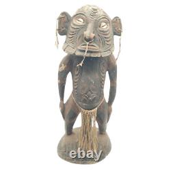 Carved Ancestral / Fertility Figure Mindimbit Village, Papua New Guinea 45cm
