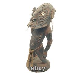 Carved Ancestral / Fertility Figure Mindimbit Village, Papua New Guinea 45cm