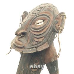 Carved Ancestral / Fertility Figure Mindimbit Village, Papua New Guinea 45cm