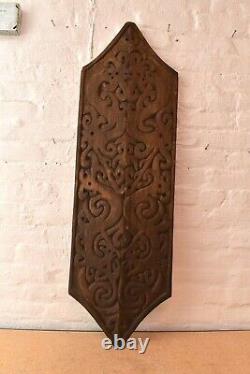 Carved Wood War Shield Dayak Papua New Guinea Indonesian Tribal Weapon