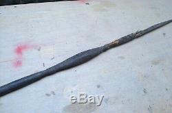 Ceremonial Crocodile Male Initiation Spear Chambri Lake Papua New Guinea 70