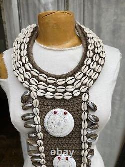 Ceremonial Papua New Guinea Breastplate Necklace