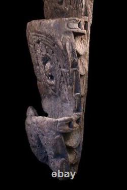 Ceremonial ladder, sculpture, escalier de case oceanic art, papua new guinea