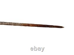 Chalk Stick Cassowary bone shell vegetable fibre 20th C PNG Wealth Betel Oceania