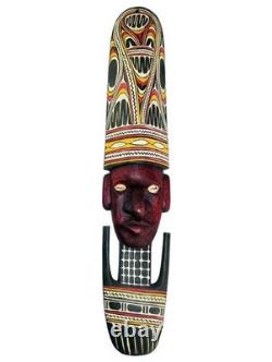 Chambri Papua New Guinea Sepik Figural Basket Hook