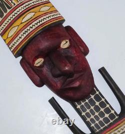 Chambri Papua New Guinea Sepik Figural Basket Hook