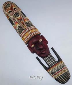 Chambri Papua New Guinea Sepik Figural Basket Hook