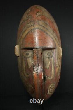 Classic Wooden Ancestor Mask SEPIK Ramu Lower Sepik river, Papua New Guinea