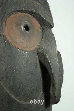 Classic Wooden Ancestor Mask SEPIK Ramu Lower Sepik river, Papua New Guinea