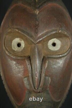 Classic Wooden Ancestor Mask SEPIK Ramu Lower Sepik river, Papua New Guinea