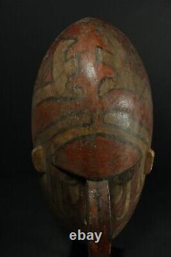 Classic Wooden Ancestor Mask SEPIK Ramu Lower Sepik river, Papua New Guinea