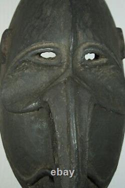 Classic Wooden Ancestor Mask SEPIK Ramu Lower Sepik river, Papua New Guinea