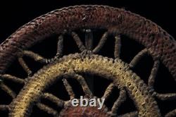 Coiffe à igname, Abelam, yam headdress, papua new guinea, oceanic art, 24 cm
