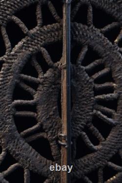 Coiffe à igname, Abelam, yam headdress, papua new guinea, oceanic art, 24 cm