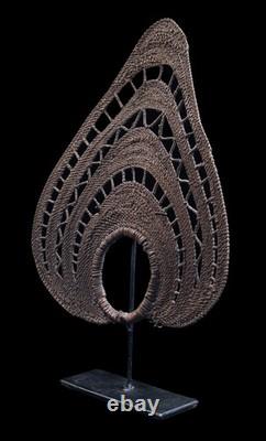 Coiffe à igname, Abelam, yam headdress, papua new guinea, oceanic art, 30 cm