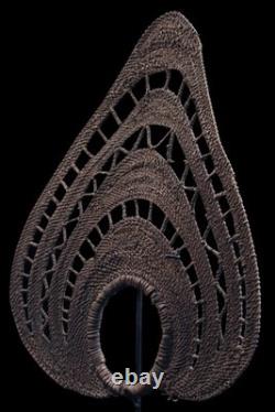 Coiffe à igname, Abelam, yam headdress, papua new guinea, oceanic art, 30 cm