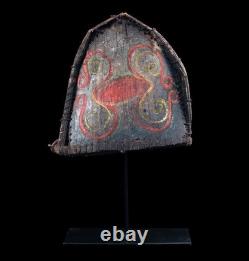 Coiffe de danse Kwoma, headdress, papua new guinea, traditional ornament, 26 cm