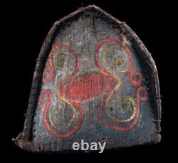 Coiffe de danse Kwoma, headdress, papua new guinea, traditional ornament, 26 cm