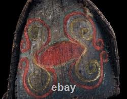 Coiffe de danse Kwoma, headdress, papua new guinea, traditional ornament, 26 cm