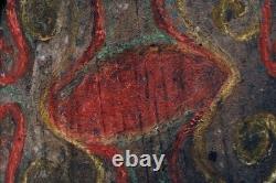 Coiffe de danse Kwoma, headdress, papua new guinea, traditional ornament, 26 cm