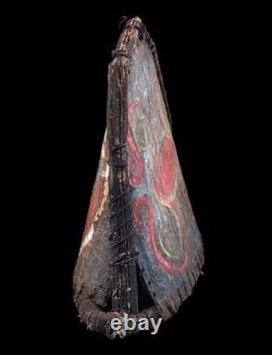 Coiffe de danse Kwoma, headdress, papua new guinea, traditional ornament, 26 cm