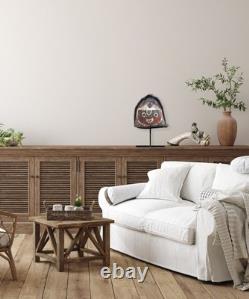 Coiffe de danse Kwoma, headdress, papua new guinea, traditional ornament, 26 cm