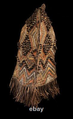 Coiffe de danse, dancing headdress, traditional cape, papua new guinea