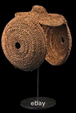 Coiffe de danse, headdress, traditional ornament, papua new guinea, oceanic art