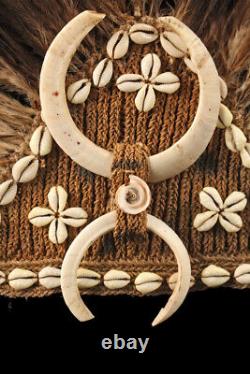 Coiffe de danse, headdress, traditional ornament, papua new guinea, oceanic art