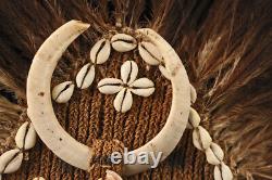 Coiffe de danse, headdress, traditional ornament, papua new guinea, oceanic art