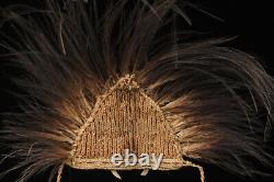 Coiffe de danse, headdress, traditional ornament, papua new guinea, oceanic art