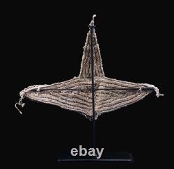 Coiffe, headdress, papua new guinea, oceanic art, tribal art, 20 cm