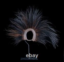 Coiffe, headdress, papua new guinea, oceanic art, tribal art, headdress, 55 cm