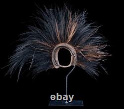 Coiffe, headdress, papua new guinea, oceanic art, tribal art, headdress, 55 cm