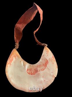 Coin Kina, Kina shell, oceanic art, tribal art, papua new guinea, 21 x 17 cm