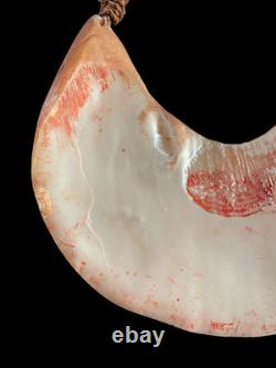Coin Kina, Kina shell, oceanic art, tribal art, papua new guinea, 21 x 17 cm Coin Kina, Kina shell, oceanic art, tribal art, papua new guinea, 21 x 17 cm