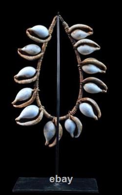 Collier d'apparat, traditional ornament, oceanic art, papua new guinea, 35 cm