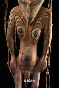 Crochet iatmul, tribal hook, oceanic art, papua new guinea, sepik carving