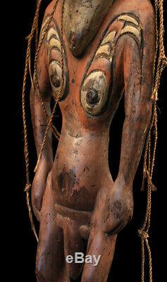 Crochet iatmul, tribal hook, oceanic art, papua new guinea, sepik carving