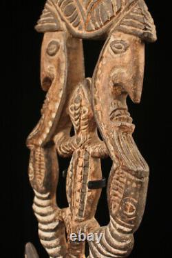 Crochet, tribal hook, oceanic art, papua new guinea, Keram river