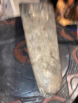 Crocodile Canoe Prow Tip Papua New Guinea Carving