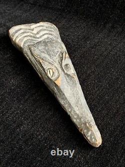 Crocodile Canoe Prow Tip Papua New Guinea Carving