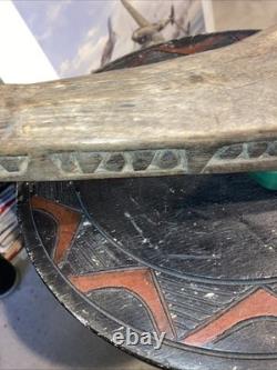 Crocodile Canoe Prow Tip Papua New Guinea Carving