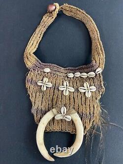 Crotch Cover With Cauri Decor Asmat Sepik Papua New Guinea