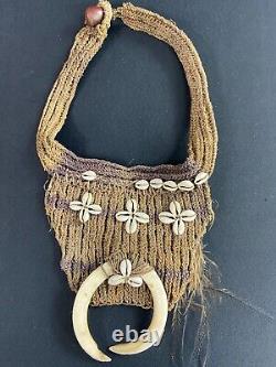 Crotch Cover With Cauri Decor Asmat Sepik Papua New Guinea