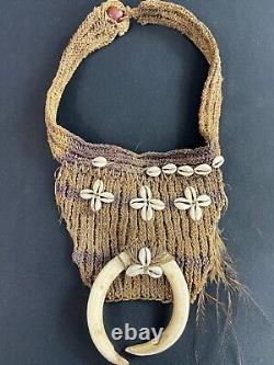 Crotch Cover With Cauri Decor Asmat Sepik Papua New Guinea