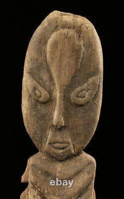 Cult figure, karawari river, papua new guinea, oceanic tribal art
